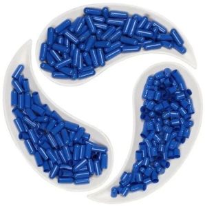 Dark Blue Empty Gelatin Capsules