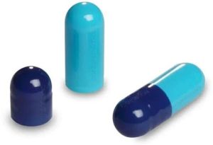 Dark Blue/Light Blue Empty HPMC Capsules