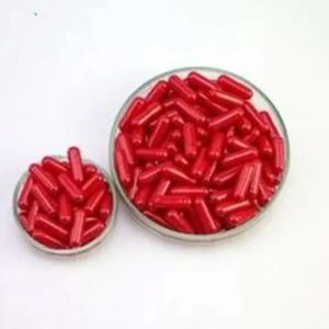 Red Empty Gelatin Capsules
