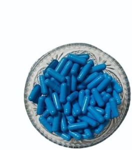 Sky Blue Empty Gelatin Capsules