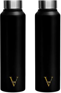 Voik Recto Screw Black Water Bottle