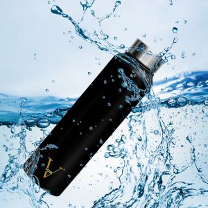 Voik Recto Screw Black Water Bottle