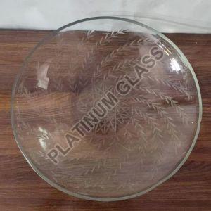 12 Inch Glass Fruit Bowl