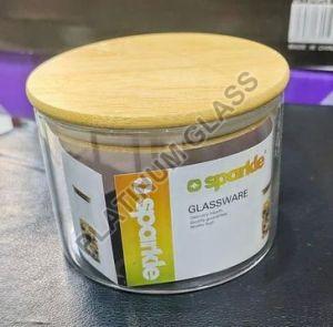 Borosil Glass Jar 450ml