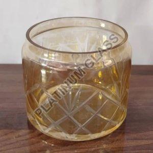 Brown Glass Jar