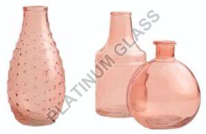 Glass Flower Vase Set