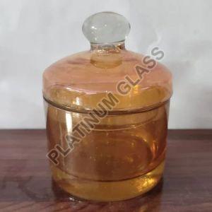 glass storage jar