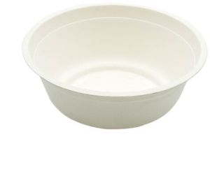 240 ml Sugarcane Bagasse Round Bowl