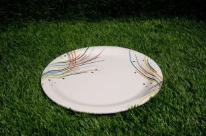 Melamine Multicolor Printed Dinner Plate