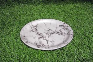 Melamine Ceramic Printed Dinner Plate