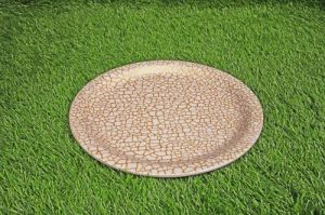 Melamine Crack Printed Plate Set