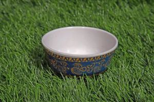 Melamine Blue Antique Printed Plate Set