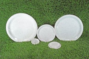 Melamine Marble Printed Plate Set