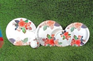 Melamine Printed Dinner Set