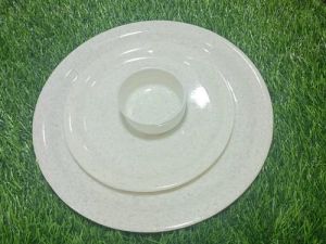 Melamine Dinner Plate Bowl Set