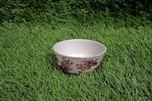 Melamine Floral Printed Plate Bowl Set