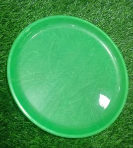 Green Round Fiber Plate