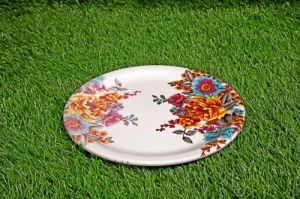 Melamine Designer Printed Dinner Plate