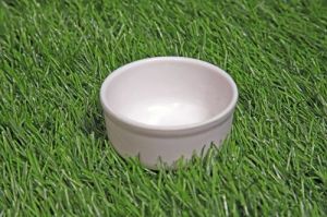 Melamine White Straight Vati