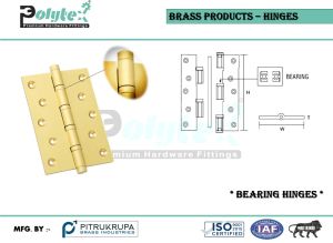 Brass Bearing Hinges