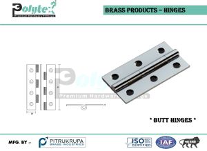 Brass Butt Hinges