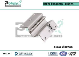 Steel W Hinges