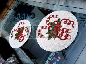 Decorative Beaded Placemat