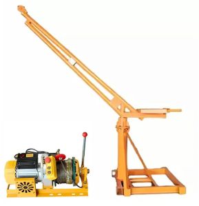 57 Kg Electric Mini Crane With Clutch Winch