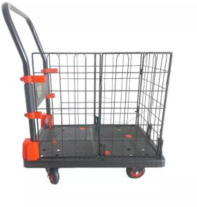 BS0P12 Wire Mesh Platform Trolley