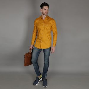 Cotton Double Pocket Shirt