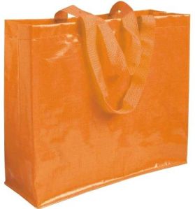 Orange PP Shopping Bag