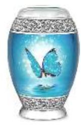 Butter Fly Cremation Urns