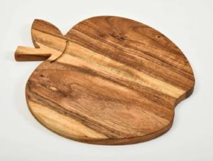 Apple Shaped Wooden Chopping Board