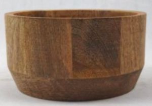 Plain Mango Wood Bowl