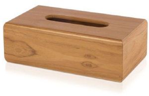 Wooden Tissue Holder