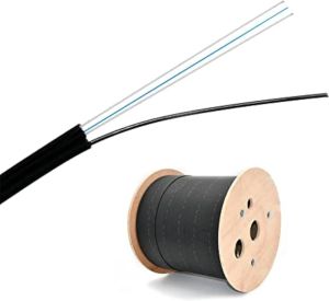 1 Core Flat Drop Fiber Optic Cable