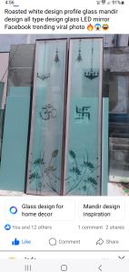 Etched Glass Work