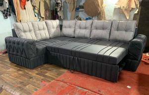 Designer Full Cushion Sofa Cum Bed