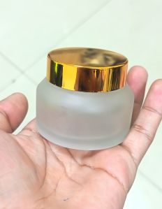Flat Shoulder Glass Jar