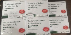 Fosfofast 4 g Fosfomycin Sodium Injection