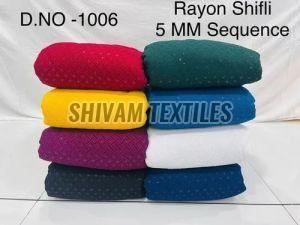 Rayon Schiffli Fabric