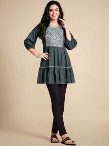 9star fashion rayon short kurti