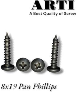 8x19 Pan Phillips Self Tapping Screw