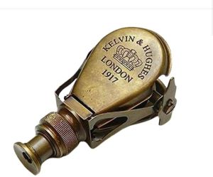 Kelvin & Hughes Antique Brass Pocket Telescope