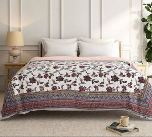 quilted bed cover