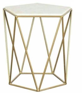 Iron Pentagon Table