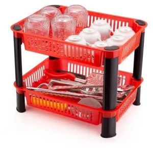 Plastic kitchen rack