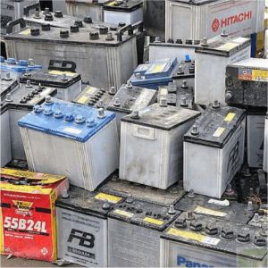 Drained Lead Acid Battery Scrap