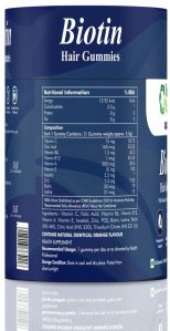 Biotin Hair Gummies
