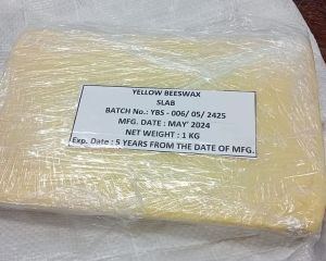 Yellow Beeswax Slab